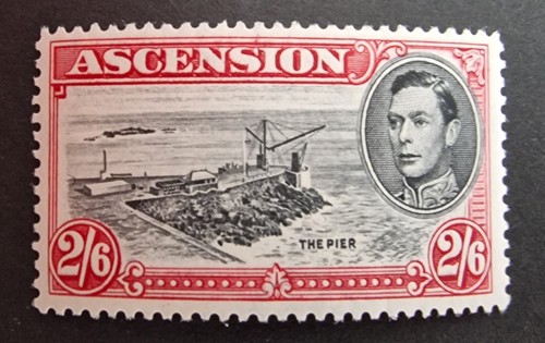 Ascension 1938 sg45ca 2s6d - ascension,