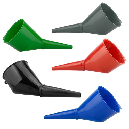 Plastic fuel funnel with - fuel,