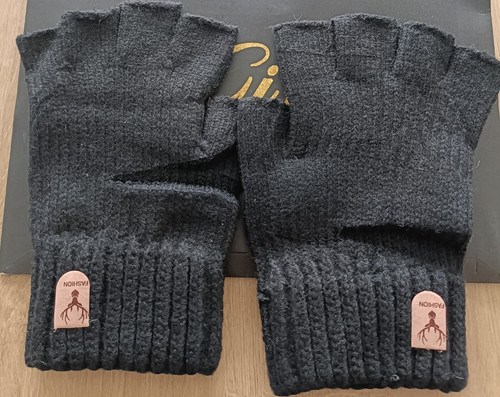 Kordear men black fingerless - black,