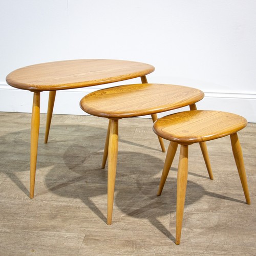 Ercol nest pebble tables - ercol,