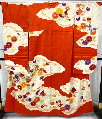 Japanese vintage kimono - japanese,