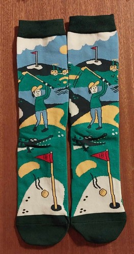 Novelty golf socks - socks, worlds