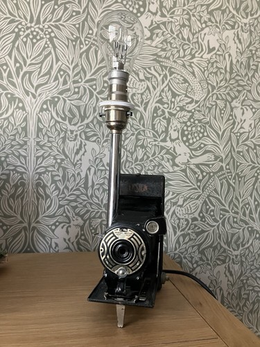 Vintage folding camera - camera,