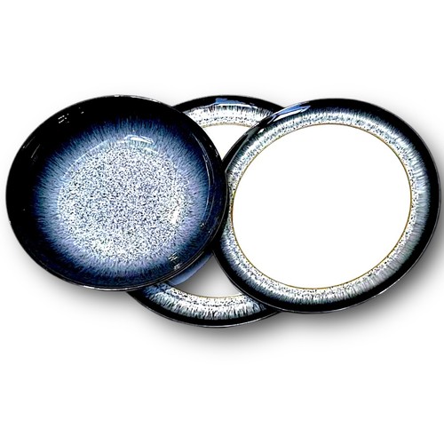 Denby halo dinner side plates - halo,
