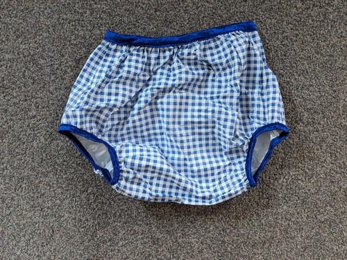 Waterproof blue gingham - waterproof,