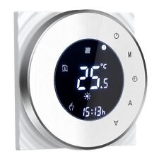 Electric Underfloor Heating Thermostat Programmable Temperature Control White