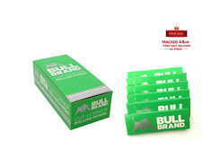 1250x BULL BRAND Green Cut Corners Rolling PAPER Rizla Filter Cigarette Smoking