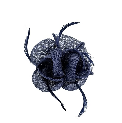 Small feather flower hair - small,
