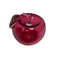 Handblown Bristol Apple Art