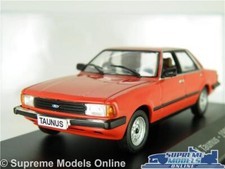 FORD TAUNUS CORTINA MK5 MODEL CAR 1980 RED 1:43 MKV MARK SERIES FIVE IXO + CASE