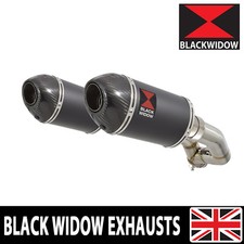 XT 660 Z TENERE 08-17 Exhaust Silencer Kit 200mm Oval End Cans BC20V