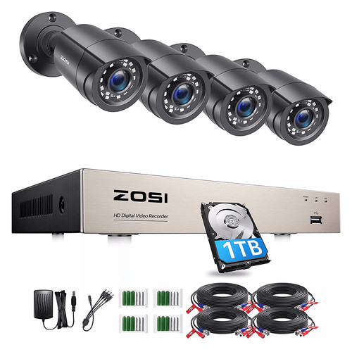 Zosi 8ch outdoor cctv - 8ch,