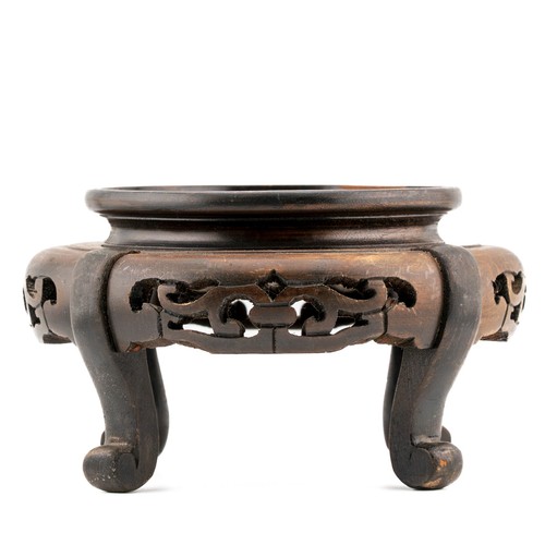 Japan carved wooden legged - carved,