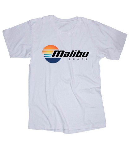 Malibu boats logo - malibu, white
