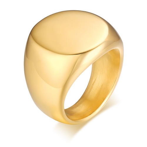 Men gold plated stainless - gold,