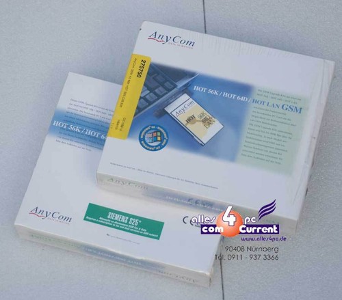 Anycom pcmcia gsm - gsm, modem