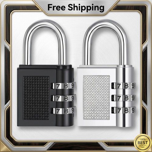 Digit combination padlock - 4-digit,