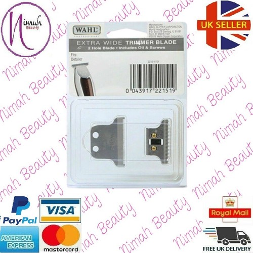 Wahl detailer extra wide blade - wahl,