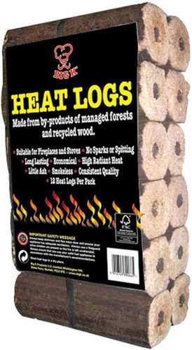 Bigk heat logs - 12,