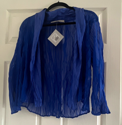 Chesca sheer chiffon - sheer, pleated