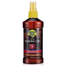 Banana Boat SPF2 Deep Tanning Oil Carrot & Banana Extracts Long Lasting - 236 mL