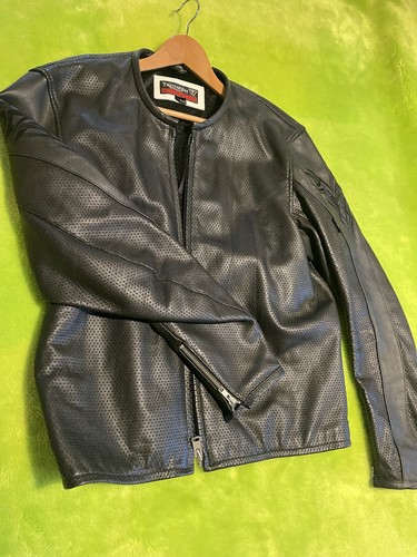 Triumph men black - black, leather