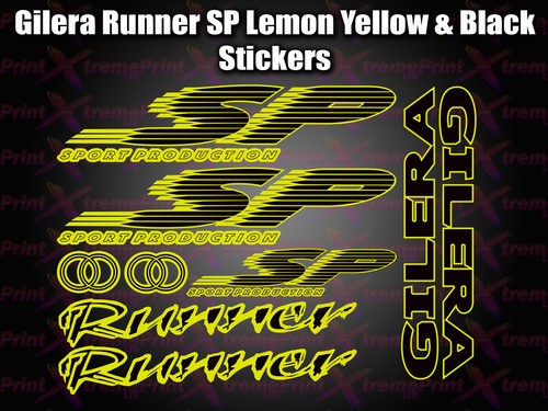 Gilera runner sticker - runner, sticker/decal