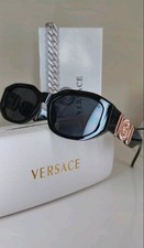 Versace Sunglasses Black Gold