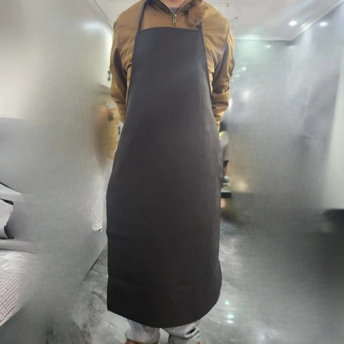 Leather welding apron - leather,