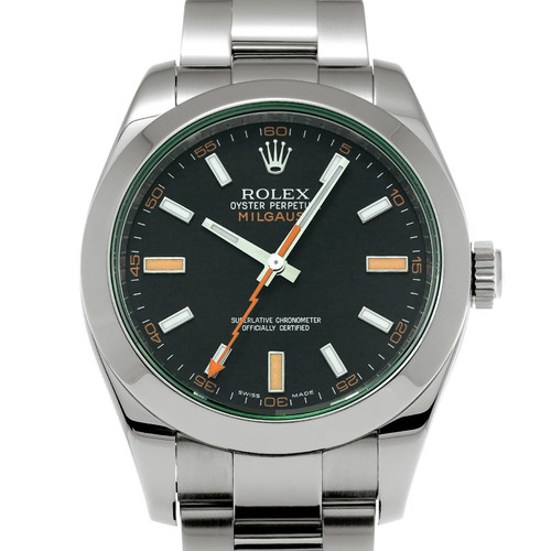 Rolex milgauss 116400gv black - rolex,