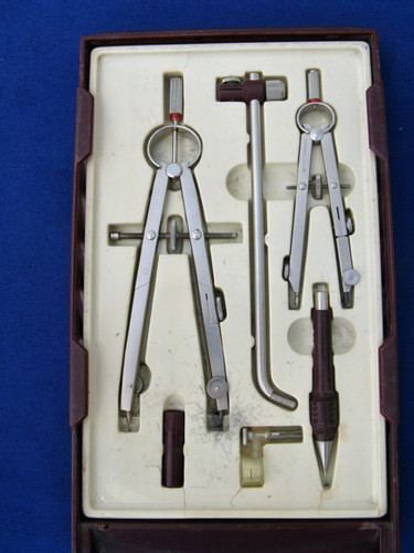 Vintage rotring compass - vintage,