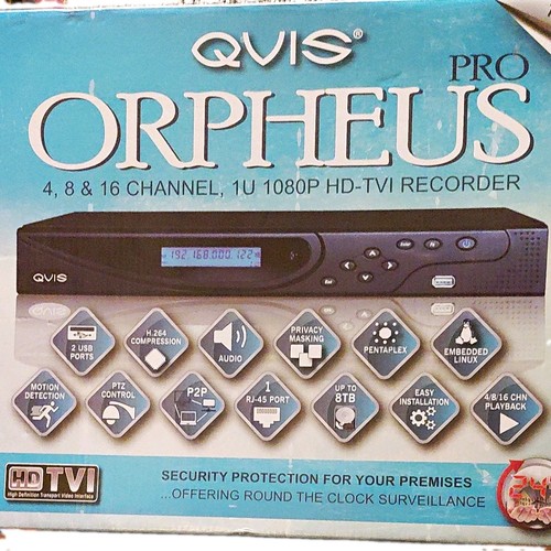 Qvis orpheus pro tvi - orpheus, hd-tvi