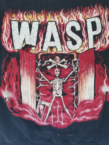 Band black cotton - w.a.s.p.,