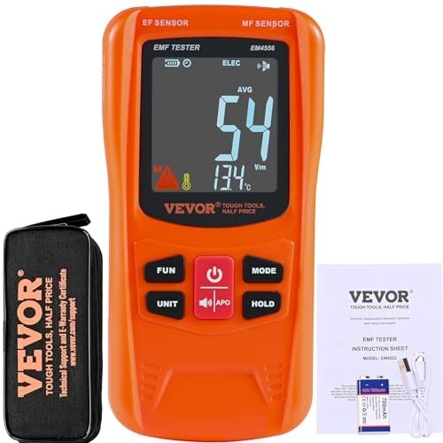 Digital emf meter in - digital, 3-in-1