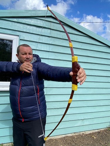 Traditional recurve bow - recurve, from