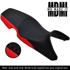 FITS BMW F 650 GS 01-07 DUAL CUSTOM VINYL SEAT COVER DSG2 BLACK & RED