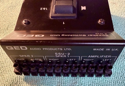Qed speaker switching unit - speaker,
