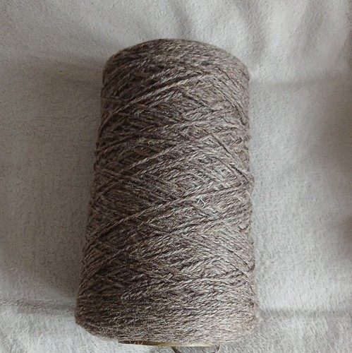 Brown marl brora wool cone - brown,