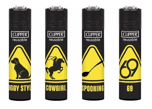 Genuine clipper lighters - 4, x
