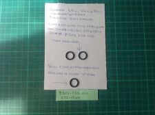 Honda 50 C100, C102, C105, C110, C114, C200, CM90, C/CB72/77 cylinder 'O' rings.