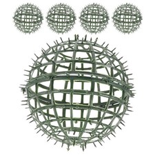  5 Pcs Topiary Support Hanging Balls Artificial Boxwood Faux Plant
