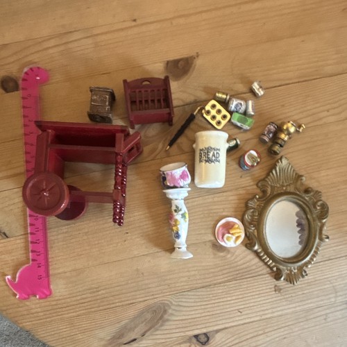 Dolls house bits and bobs - dolls,
