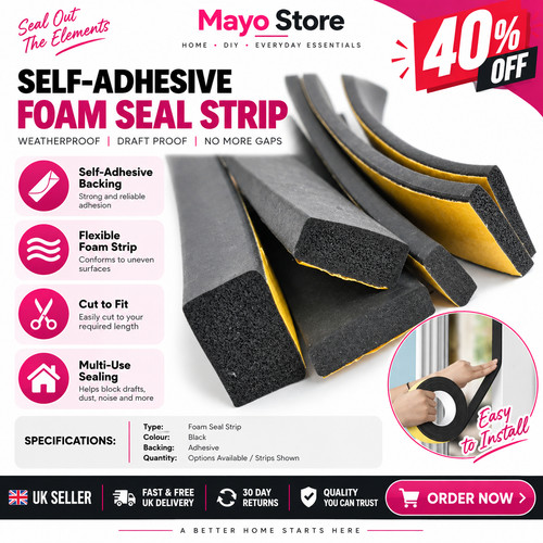 Self adhesive eva foam - self, seal