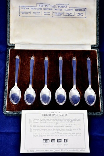 Sterling silver teaspoons - silver,