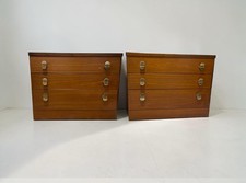 Stag cantata teak pair x - pair, of