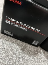 Sigma 17-50mm F2.8 EX DC OS