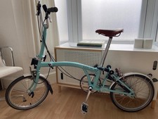 Brompton M3L (3 Speed) Turkish Green | Incl:  Brooks B17 Saddle & Front Bike Bag