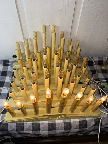 Indoor hanukkah menorah candle - indoor,