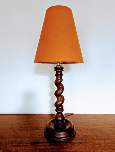 Antique mahogany barley twist - antique,