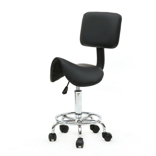 Beauty saddle salon stool - saddle,